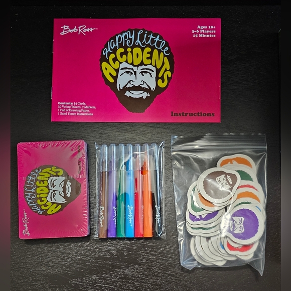 *Bob Ross Party Game* - Picture 7 of 10
